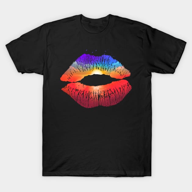 Kiss of summer T-Shirt by clingcling